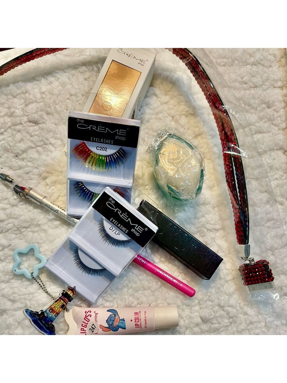 The Crème Shop foundation and so many other great products. Stocking stuffers